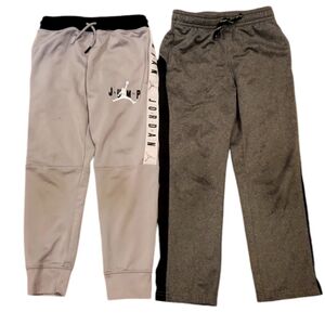 Air Jordan and Jumping Beans Boys Athletic pants size 6 Gray